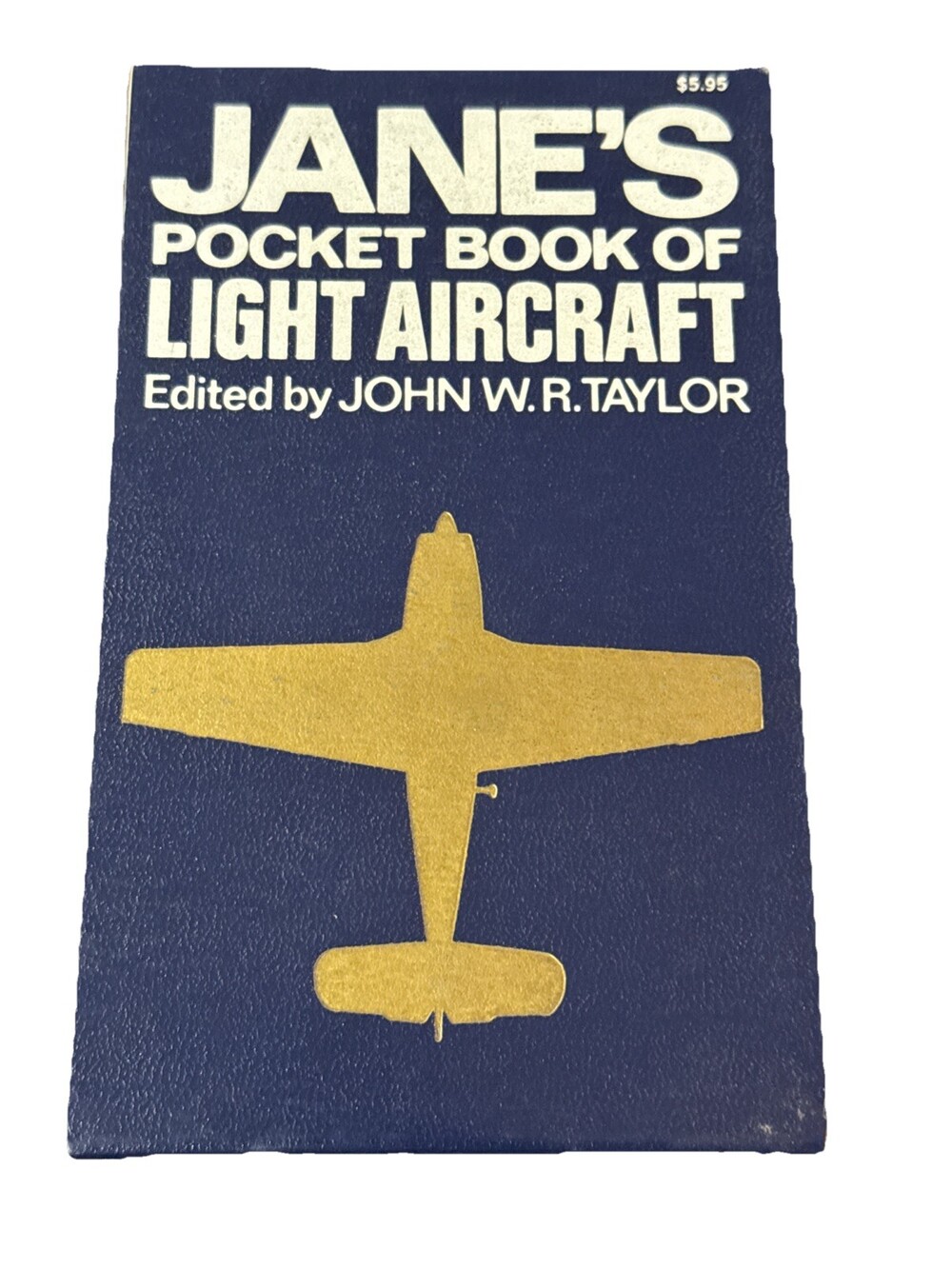 Jane's Pocket Book Of Light Aircraft Airman Vintage 1970’s